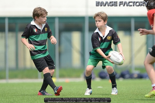 2015-05-31 Colorno - Torneo Farnese Minirugby 2395 Rugby Lyons U12-Monza